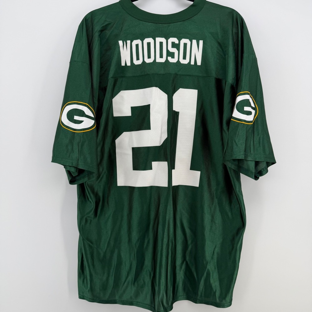 NFL Team Apparel Charles Woodson 21 Green Bay Packers‎ Jersey XL Reebok
